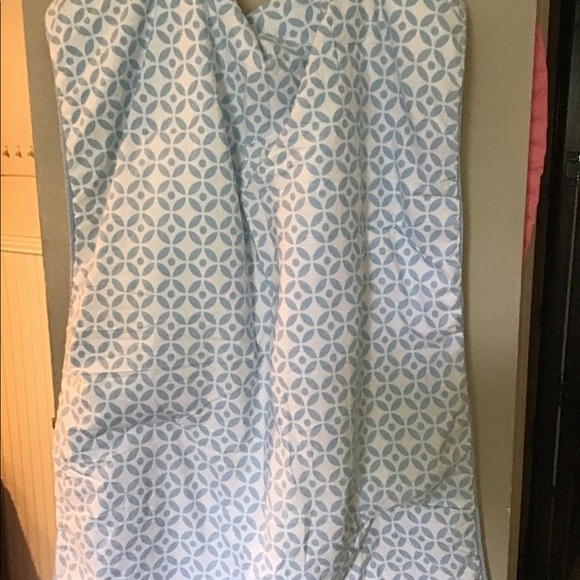 Trend Lab crib bedding set, blue & gray - Picture 4 of 6